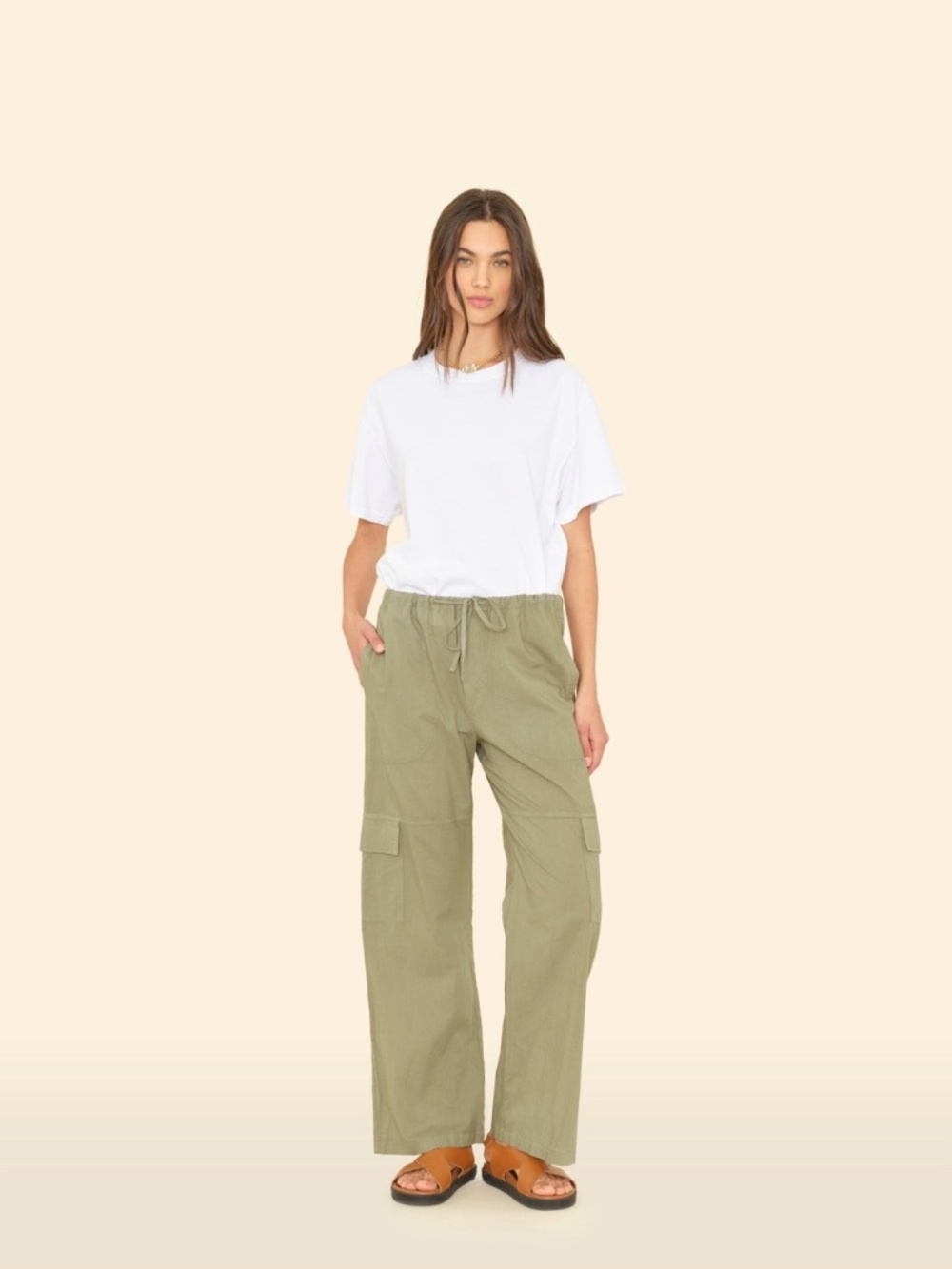 XIRENA Cargo Pant Dark Seagrass Small